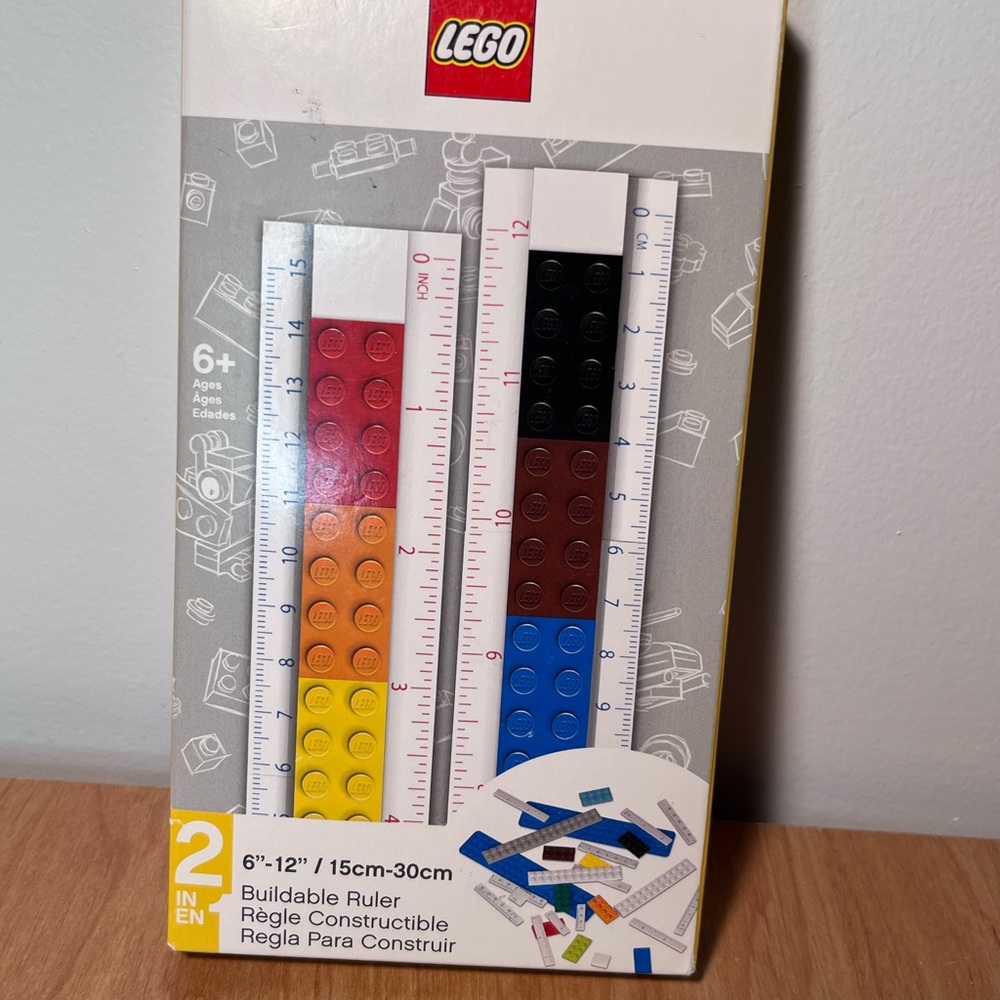 LEGO Buildable Ruler Set